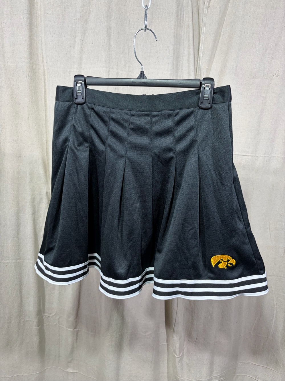 Rivalry Threads 91 University of Iowa Hawkeyes Pleated Skirt